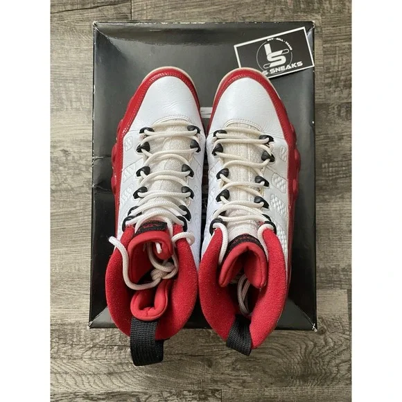Size 9.5 - USED Air‎ Jordan 9 Retro Gym Red display picture 2
